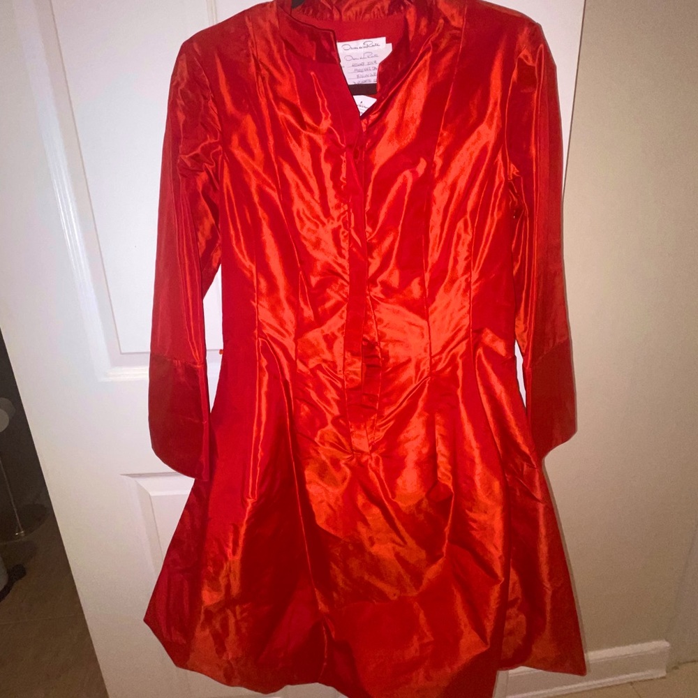 Red dress